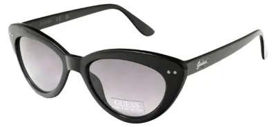 Image de Guess - Lunettes de soleil œil-de-chat pour femmes NA1291 (taille unique) (noir)