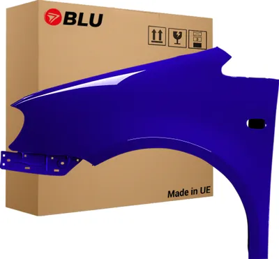 Produktbild von BLU Kotflügel Passend für VW Volkswagen Caddy III 3 2K LD5Q Links Blau SchattenBlau | 2004-2010 | Vorderseite Vorne | Lackiert | Einbaufertig