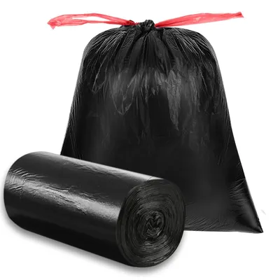Immagine prodotto di Omgoods - Sacchi per rifiuti resistenti da 100 litri con coulisse, ideali per uso domestico