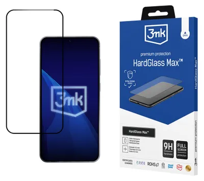 Immagine prodotto di Vetro temperato 3MK HardGlass Max con applicatore per Samsung Galaxy S26 Ultra, trasparente