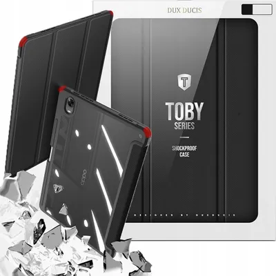 Produktbild von Dux Ducis Etui Case Cover für Oppo Pad + Stylus Halter Schwarz
