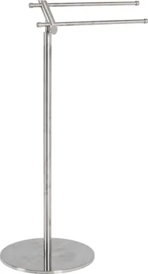 Produktbild von HAKU Handtuchhalter edelstahl - Edelstahl, B/H/T: 48x84x30 cm