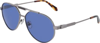Produktbild von Ferragamo SF327S Matte light ruthenium 62/14/145 Herren Sonnenbrillen