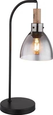 Produktbild von Globo Lighting Tischleuchte Metall schwarz matt, 1x E27 LED