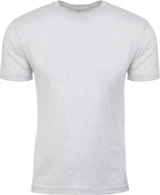 Immagine prodotto di Next Level Apparel 6010 | Maglietta Tri-Blend da uomo, Maglia Tri-Blend - Colore: Heather White (Tri-Blend) - Taglia: XS
