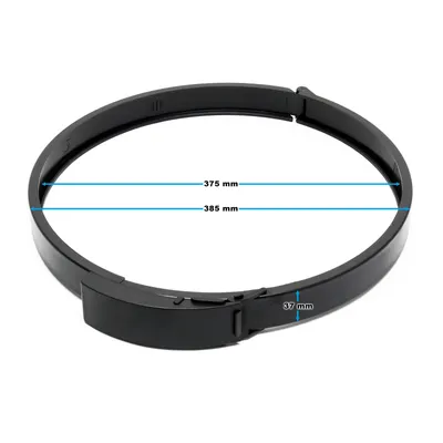 Produktbild von SunSun Ersatzteil für Druckteichfilter CPF-15000 Spannring, Teichdruckfilter UV-Lampe 18 W, Teichfilteranlage 10000 l/h, effiziente Wasserfilterung
