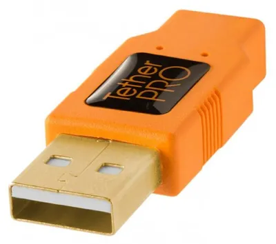 Productafbeelding van Tether Tools TetherPro USB 2.0 A naar Mini-B 8-pins kabel, 15 meter