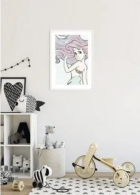 Produktbild von Kunstposter – Ariel Aquarell – 50 x 70 cm