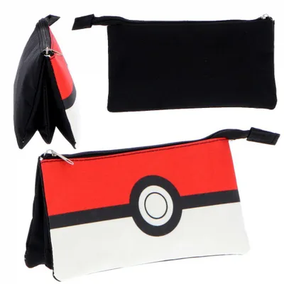 Produktbild von Rucksack Set zur Auswahl | Pokeball Motiv | Pokemon | Kinder Tasche Federtasche