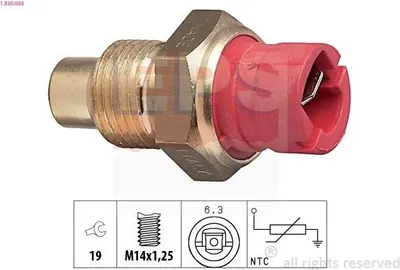 Produktbild von EPS 1.830.084 Kühlmitteltemperatursensor für FIAT Panda Schrägheck (141) Uno Schrägheck (146) TIPO (160) FIORINO Kasten (146)