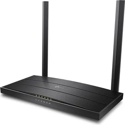 Produktbild von V3 WLAN-Router Gigabit Ethernet Dual-Band (2,4 GHz/5 GHz) Schwarz