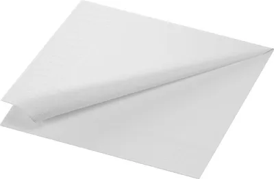 Zdjęcie produktu dla Serwetki Duni 2-warstwowe 40 x 40 cm białe 300 szt