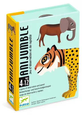 Immagine prodotto di Gioco di carte Anijumble, Djeco