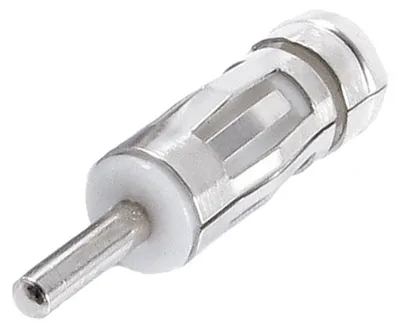 Productafbeelding van BLOW Autoantenne Adapter - DIN (m) naar ISO (v) - Rechte Adapter - Metaal