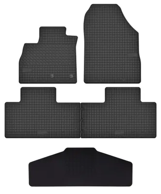 Immagine prodotto di Tappetini in gomma con tunnel neri per Renault Scenic IV 2015-2022 Set 5 pezzi
