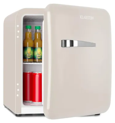 Image de Klarstein Mini Frigo de Chambre de 48L pour Snacks et Boissons, Petit Frigo Top Silencieux, Mini Bar, Petit Réfrigérateur Camping, Mini Frigo Cosmetique, Refrigerateur avec Étagères Réglables, 0-10°C