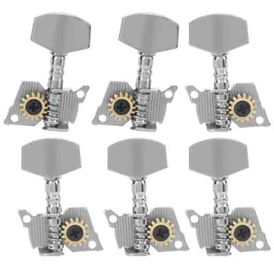 Obrázok produktu pre Guitar Tuning Pegs Keys,Guitar Locking Tuners,Guitar Machine Heads,Silver Machine Heads,Silver Guitar Tuning Pegs Keys,Guitar Replacement Parts