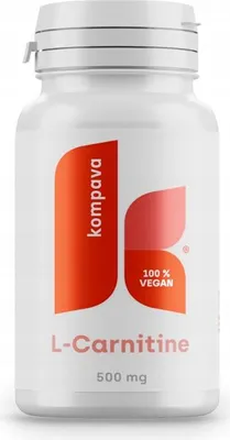 Productafbeelding van Kompava L-carnitine, 500 mg / 90 capsules