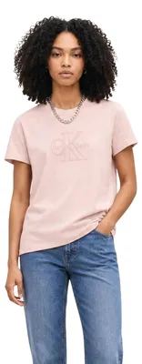 Produktbild von Calvin Klein Jeans 519721 Damen T-Shirt Rosa : Größe - XS Größe: XS