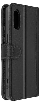 Immagine prodotto di Avizar, custodia portafoglio in vera pelle con funzione stand per Sony Xperia 5 V, colore nero