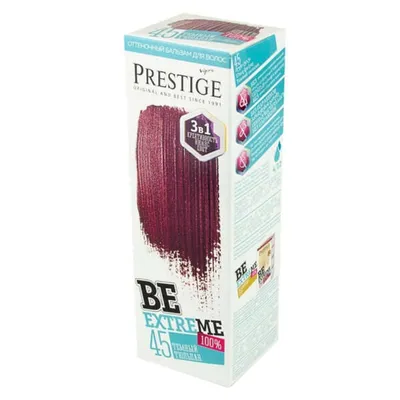 Zdjęcie produktu dla Prestige Be Extreme Półtrwała farba do włosów 45 ciemny tulipan 100 ml