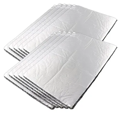 Obrázek produktu pro 10 kusů gelových podložek pro zvukovou izolaci, vhodné pro tepelnou izolaci a tlumení vibrací (25 cm x 18 cm x 5 mm)