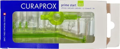 Produktbild von Curaprox CPS Prime 011 Bürstenset + Griffe