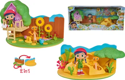 Produktbild von Simba Wissper 2-in-1 Spielset Wüstenwelt; 109358446
