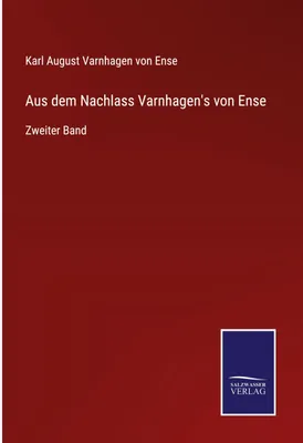 Produktbild von Aus dem Nachlass Varnhagen's von Ense