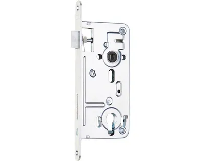 Obrázok produktu pre Zadlabávací zámok 24026 P-L biely zinok