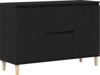 Obrázok produktu pre Servírovacia skriňa Čierna 102 x 35 x 60 cm Kompozitné drevo