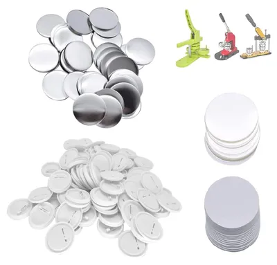 Buttonset 200 Stück 32 mm DIY Pin-Badges Basteln