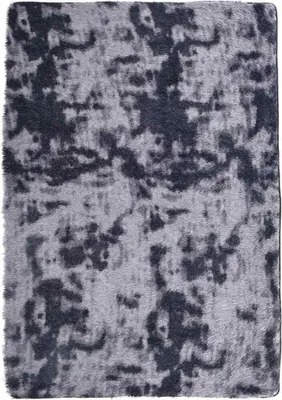 Produktbild von Teppich Shaggy Hochflor NAVARRA Dunkelgrau 120x170 cm Polyester