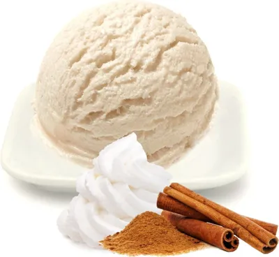 Produktbild von Zimt Sahne Low Carb Eis Pulver Vegan Zucker-, laktosefrei 333 g