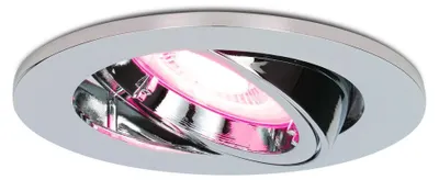 Produktbild von hoftronic smart LED Einbaustrahler 5,5W 345 Lumen RGBWW GU10 Chrom Schwenkbar Wifi Bluetooth IP20