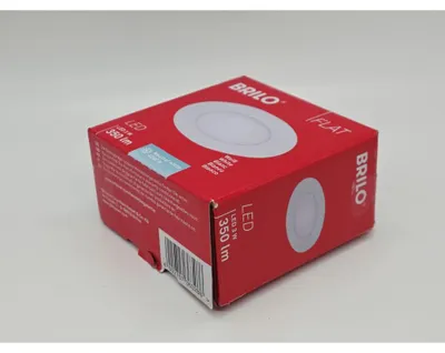 Zdjęcie produktu dla Lampa wpuszczana LED, Ø 8,6 cm, 3 W, biała, Briloner Leuchten
