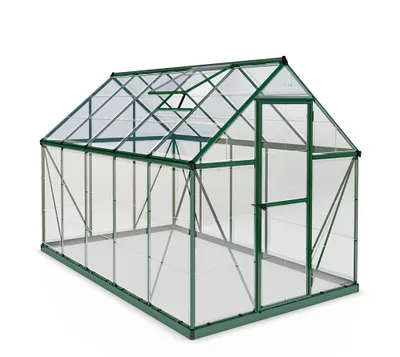Produktbild von Palram - Canopia Aluminium Gewächshaus Harmony 610 Grün 305x185x208 cm