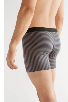Produktbild von Bio-Baumwoll-Herren Boxershorts mit Eingriff