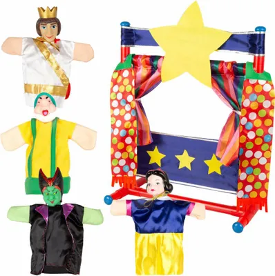 Produktbild von Colorbaby Cucu Show Schneewittchen Puppentheater Lernspielzeug Mehrfarbig Mehrfarbig One Size