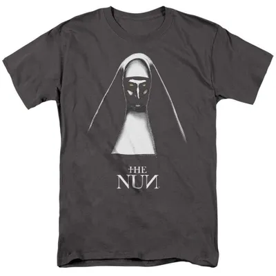 Produktbild von The Nun - T-Shirt für Herren/Damen Uni TV37538 (M) (Holzkohle)