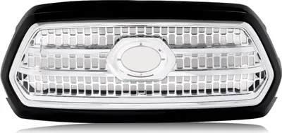 Produktbild von Frontstoßstange TRD Stil Grill für Toyota Tacoma 2016–2023 Vorgrill Chroom/Schwarz