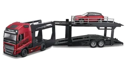 Produktbild von Volvo FH16 + Land Rover Transporter 1:43 BBURAGO