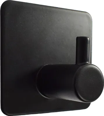 Produktbild von SEPIO Badezimmer Haken Schwarz, Badaccessoires, Badezimmer Hook, Aufhängehaken, Handtuchhalter Bad