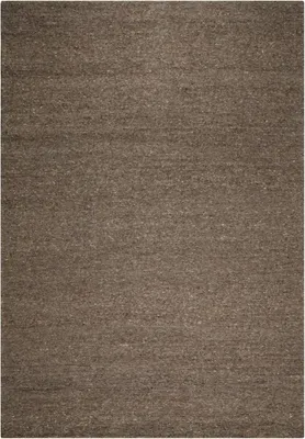Image de Tapis kilim en laine fait main avec motif uni LOOK 406