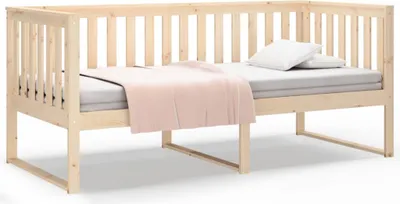 Obrázek produktu pro vidaXL Denní postel bez matrace 100x200 cm z masivního borovicového dřeva