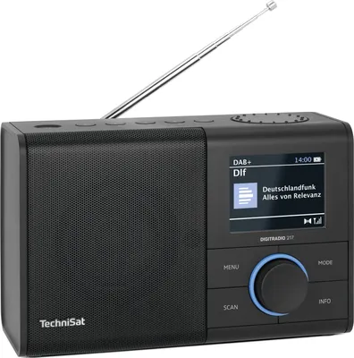Image de Radio portable TECHNISAT 5 W FM DAB+ RDS BT secteur/batterie réveil/veille noir