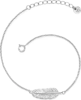 Produktbild von Glanzstücke München Armband Feder Sterling Silber 17,0 cm Basislänge + 3,0 cm Verlängerung 60603215