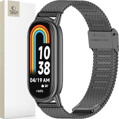 Produktbild von Tech-Protect Milaneseband Xiaomi Smart Band 8 / 8 Nfc Schwarz