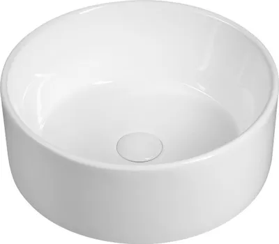 Produktbild von Keramik-Waschtisch zum Aufsetzen, Durch. 40cm, Weiß