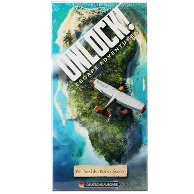 Produktbild von Asmodee Unlock! - Die Insel des Doktor Goorse, Kartenspiel, Anhäufung, 10 Jahr(e), Familienspiel